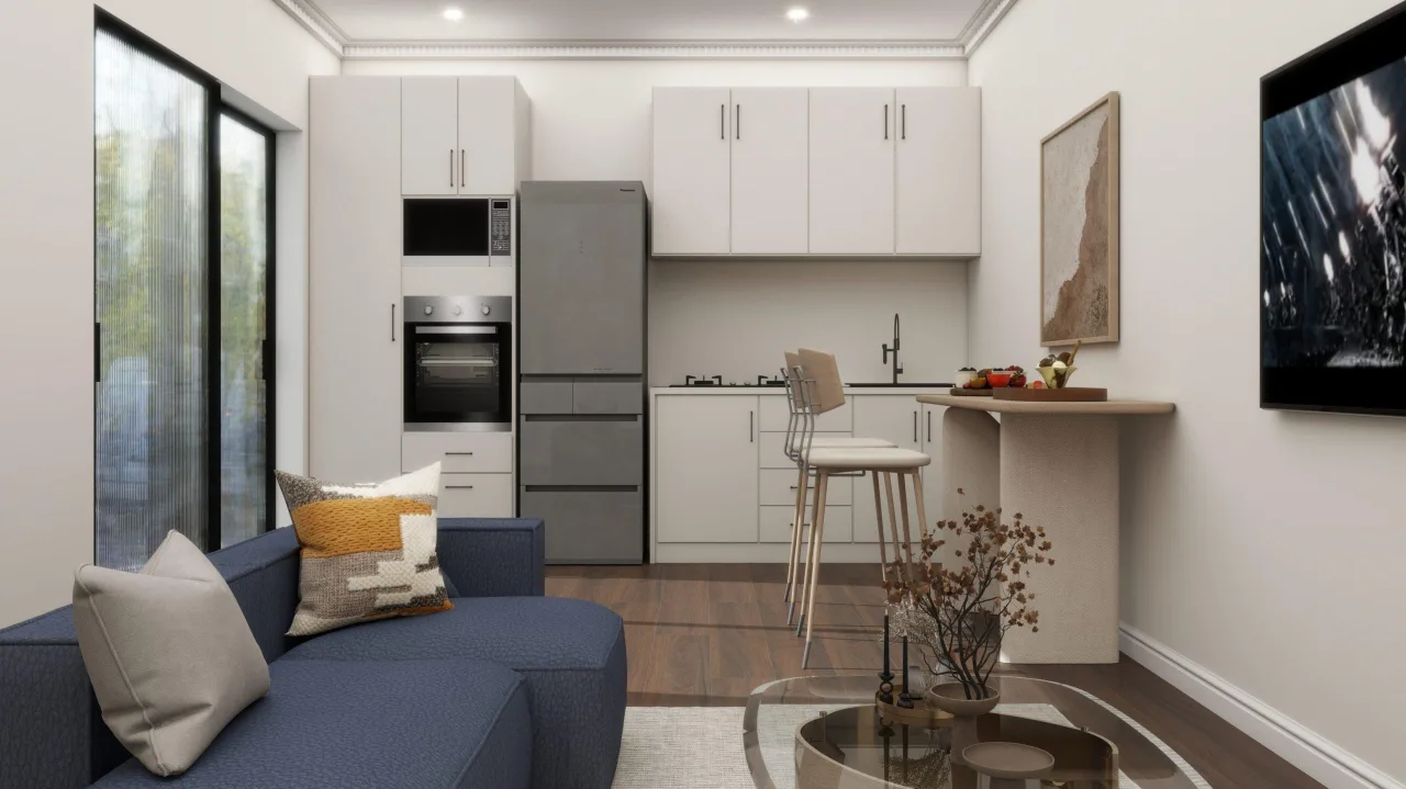Kitchen Living Room